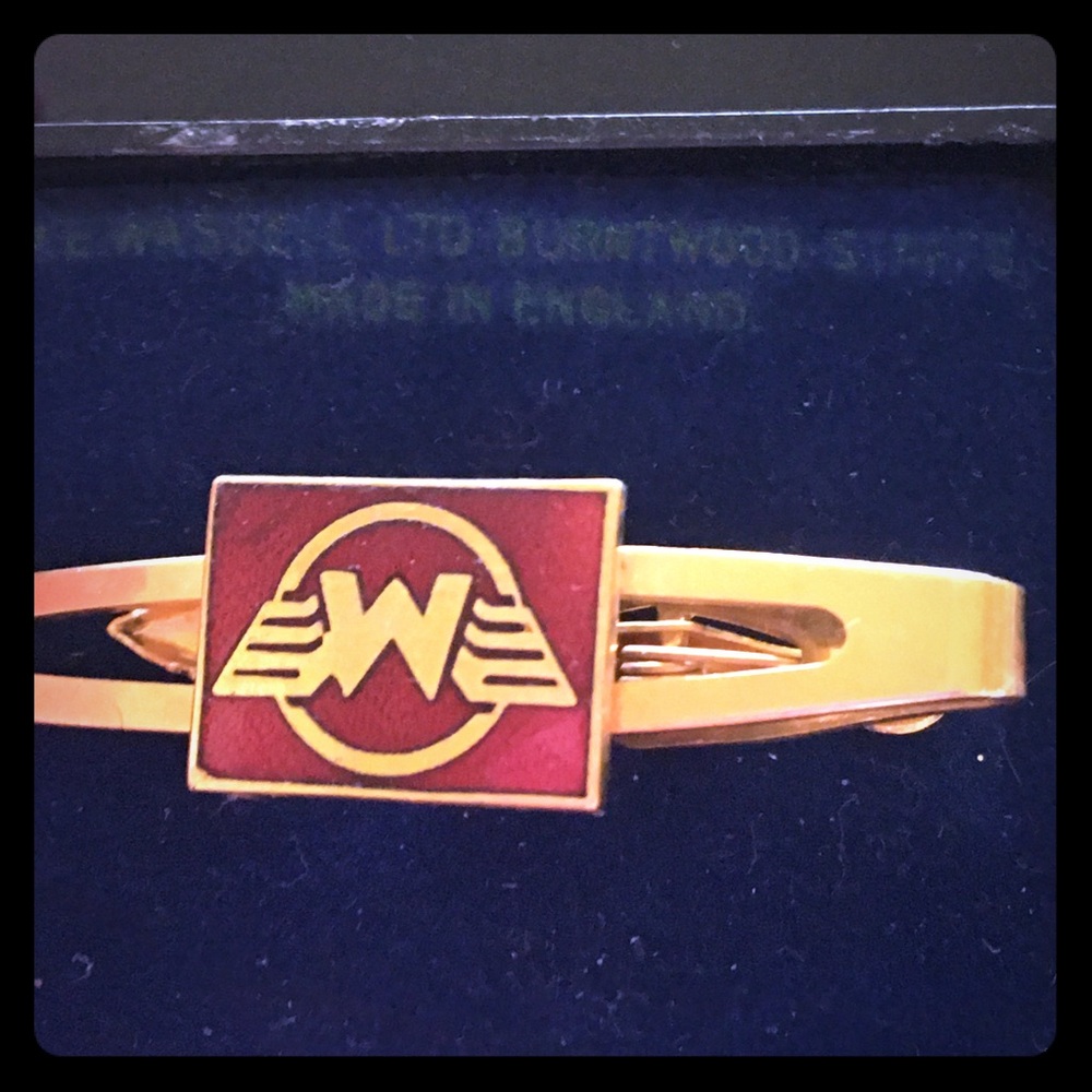 Wassell tie clip and cuff links
